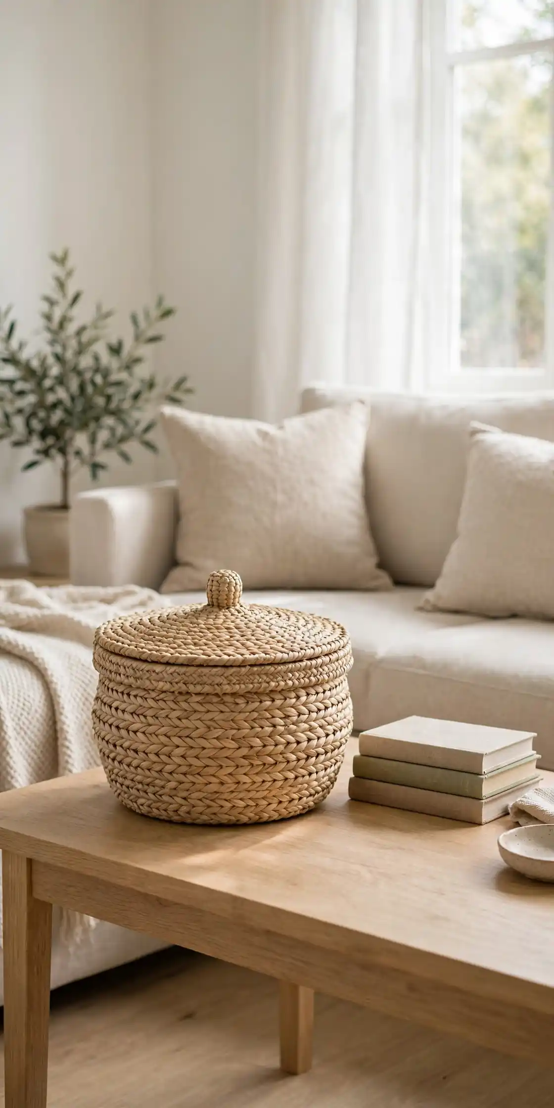 Woven Basket Storage