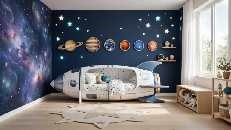 space themed bedroom