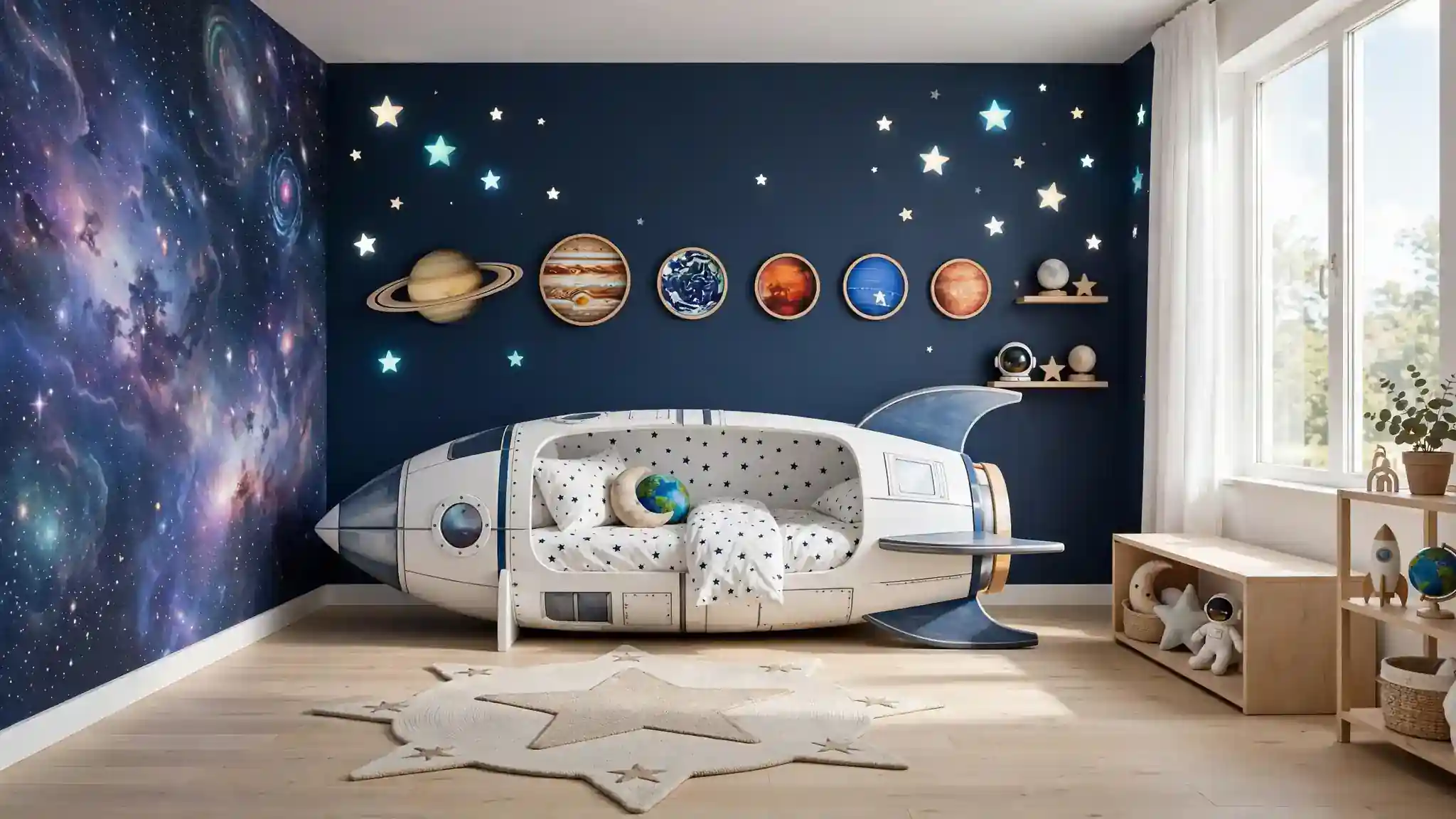 space themed bedroom