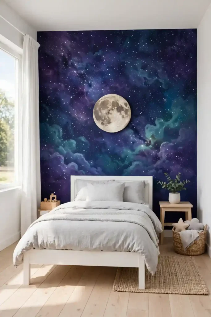 Galaxy Painted Walls
