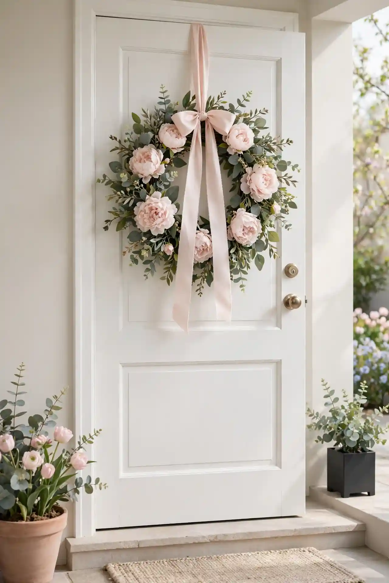 Floral Wreath Welcome