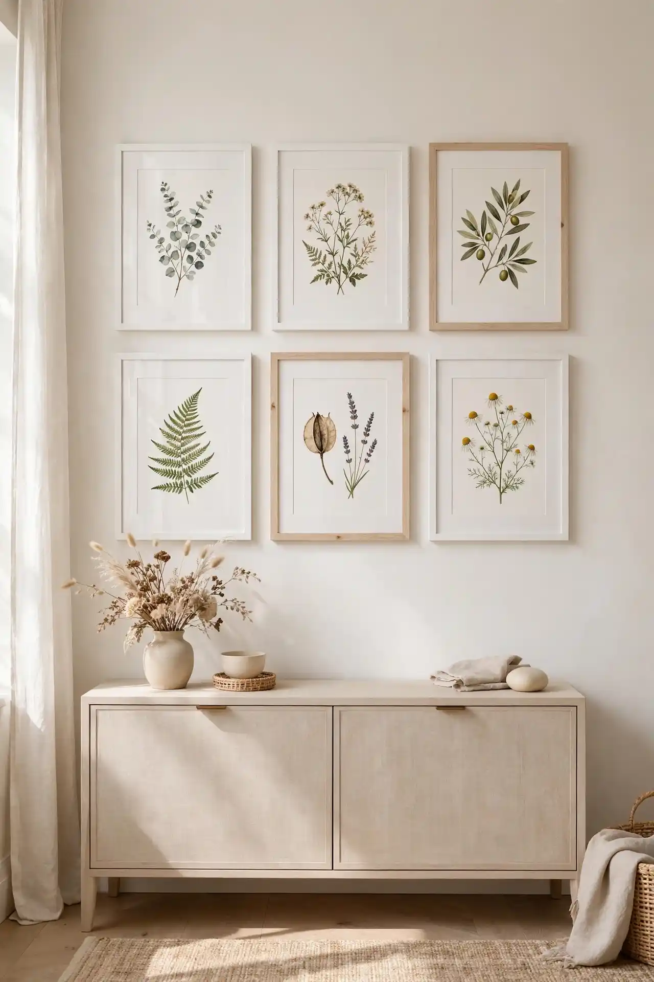 Botanical Gallery Wall