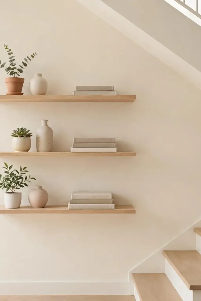 Floating Wooden Shelves