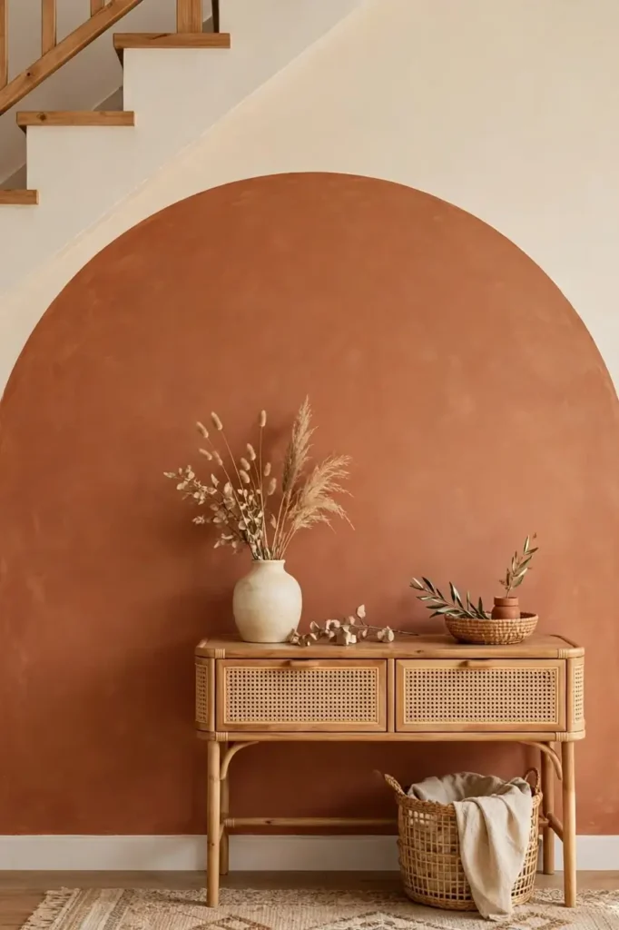 Painted Arch Mural