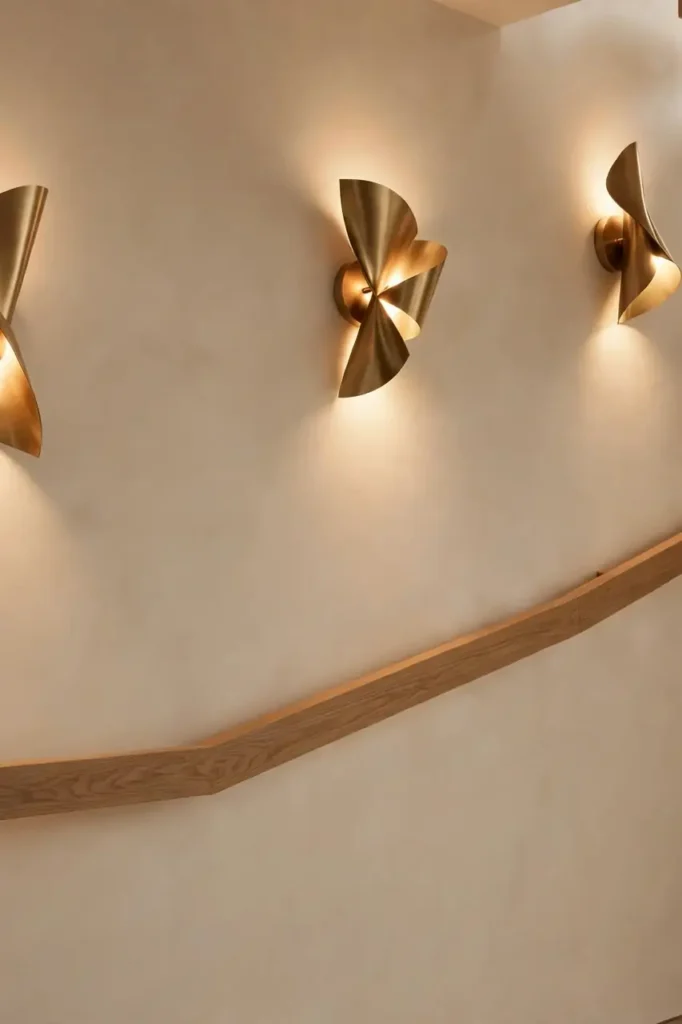 Sculptural Wall Sconces