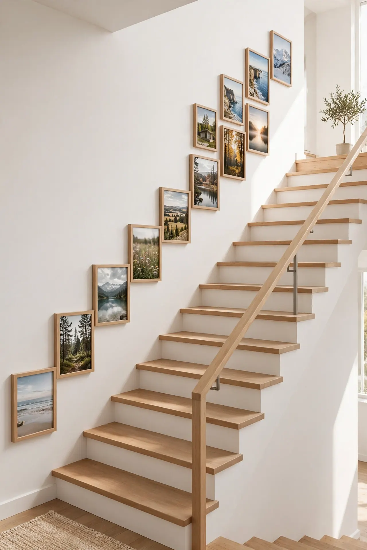 Climbing Gallery for staircase wall decorating ideas with family photos