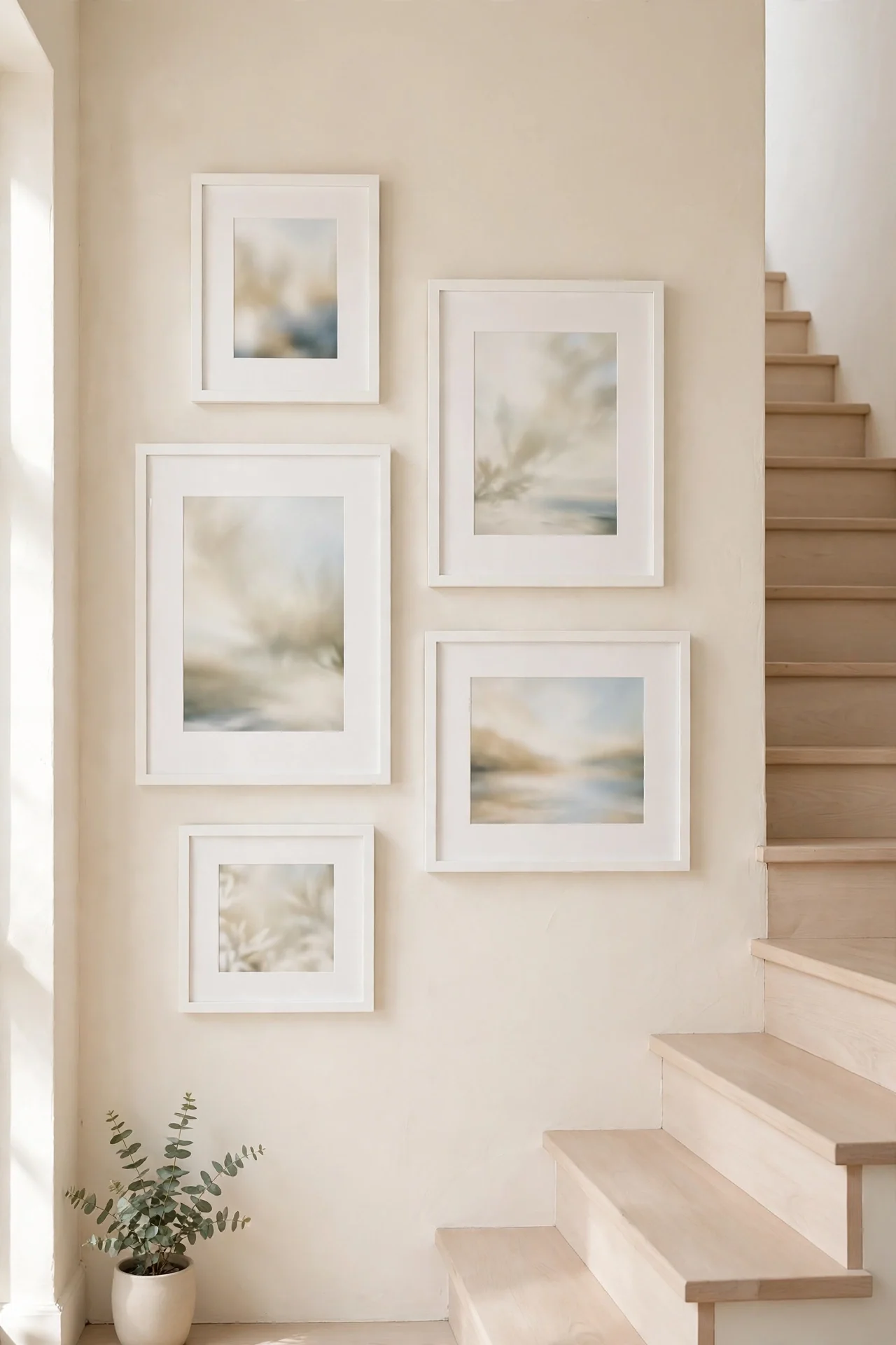 Matching White Frames