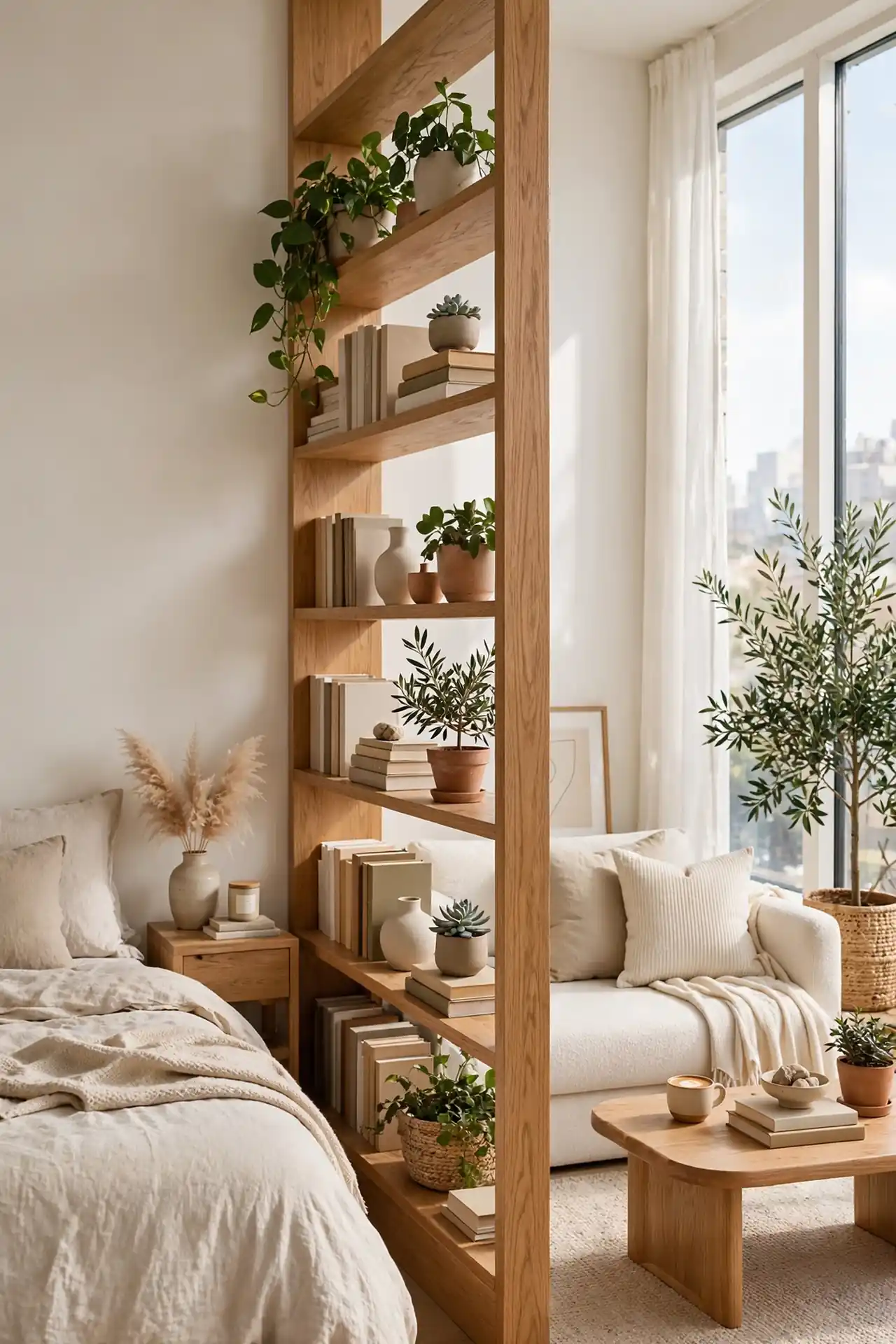 Bookshelf Room Split