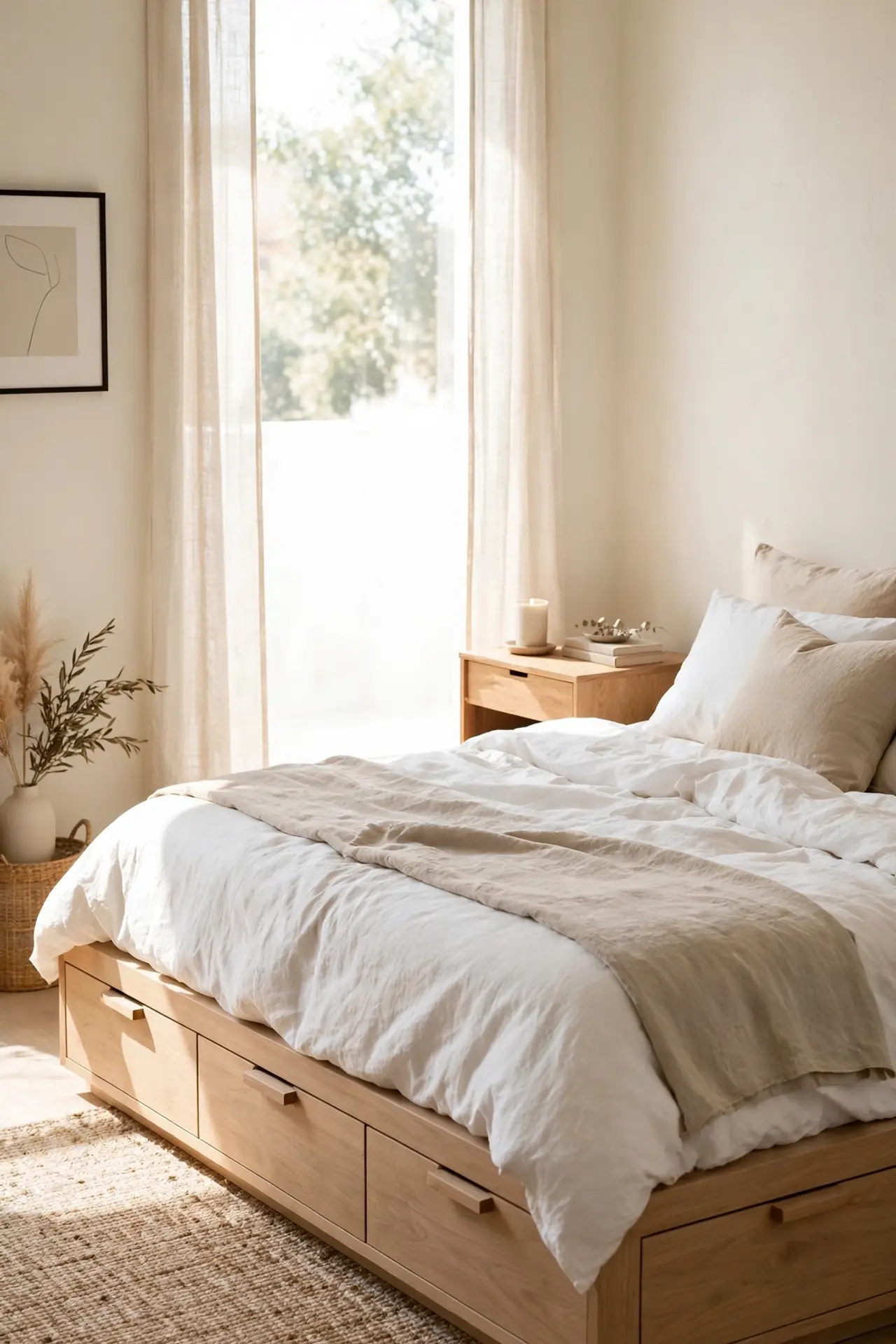 Lofted Sleeping Platform