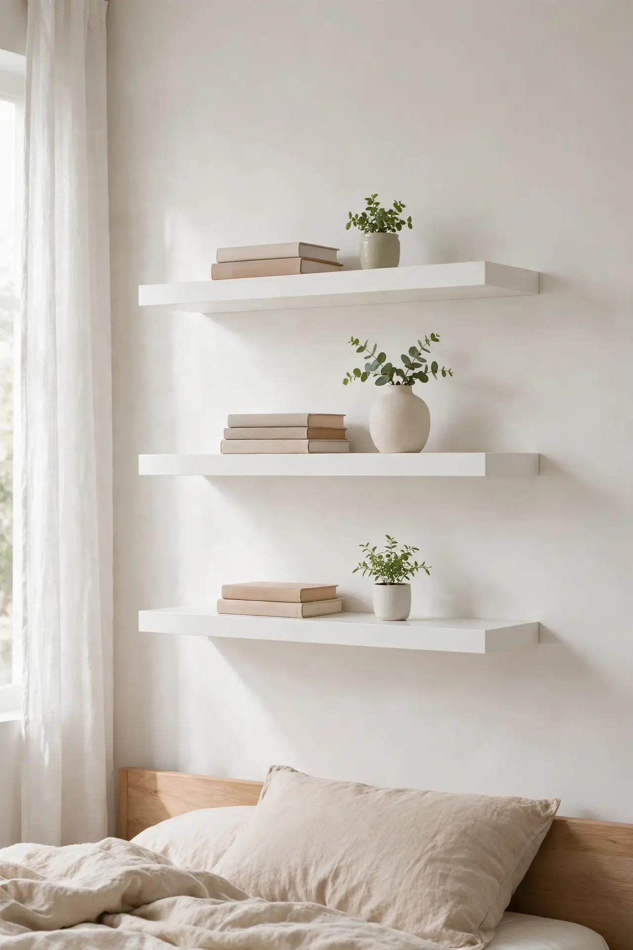 Floating Shelf Styling