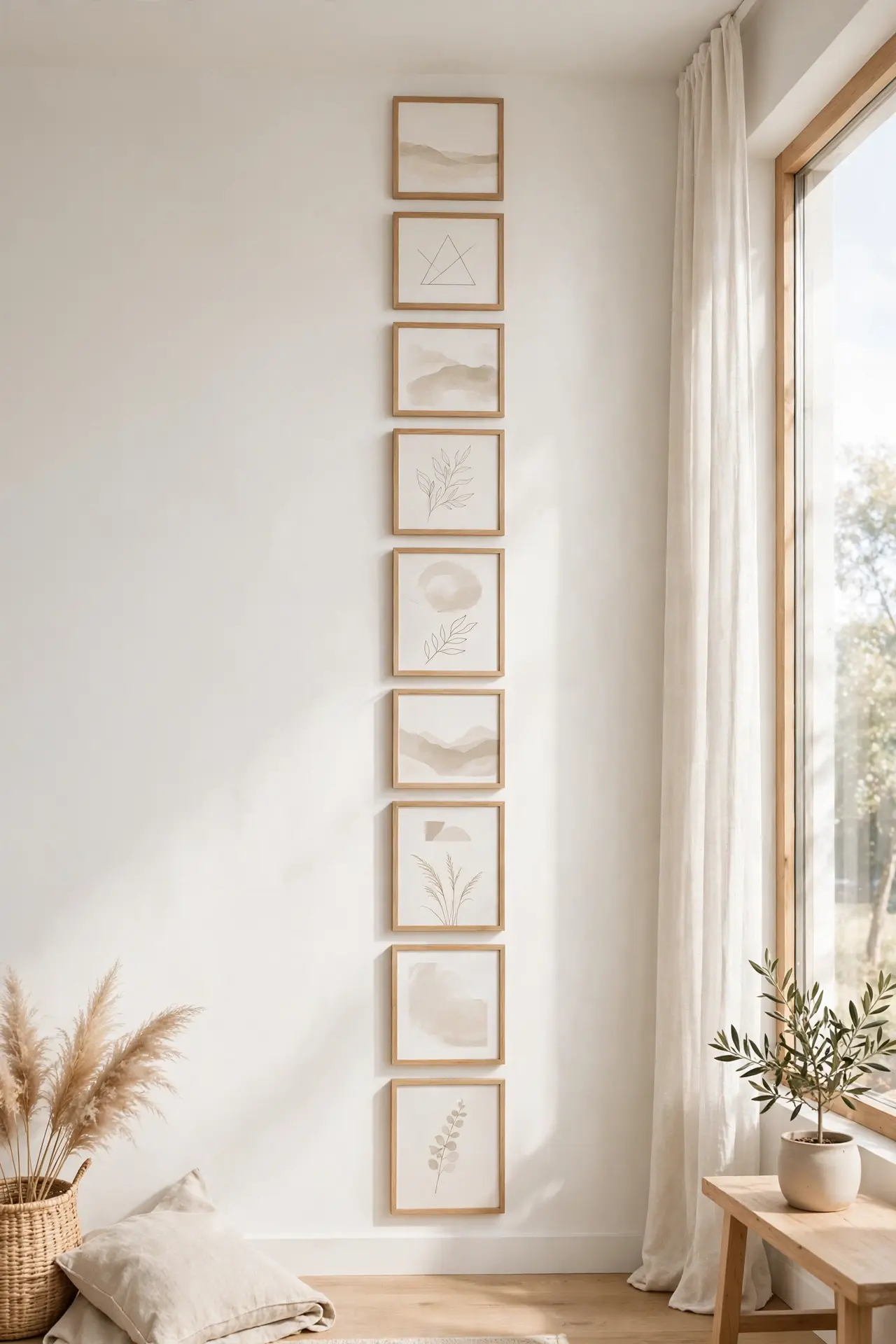 Vertical Art Display