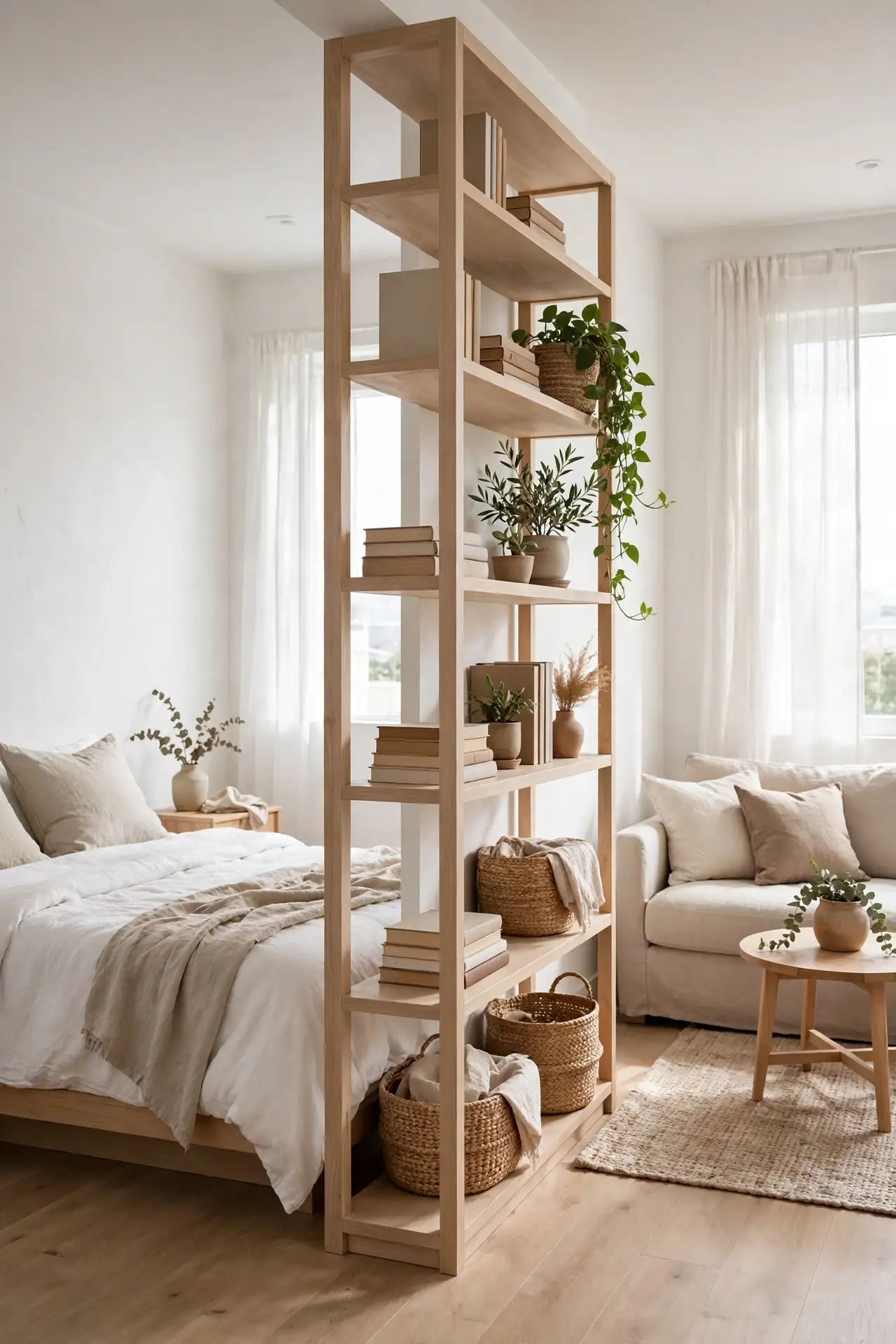 Bookshelf Room Split