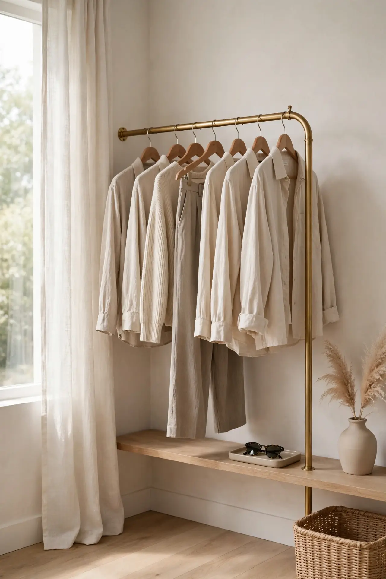Open Wardrobe Rail