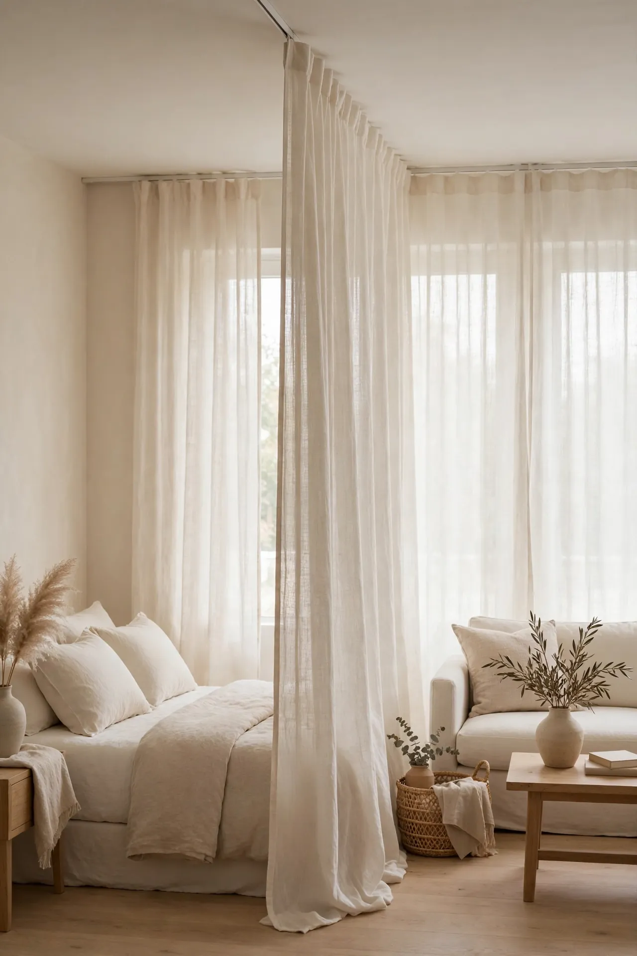 Curtain Room Divider