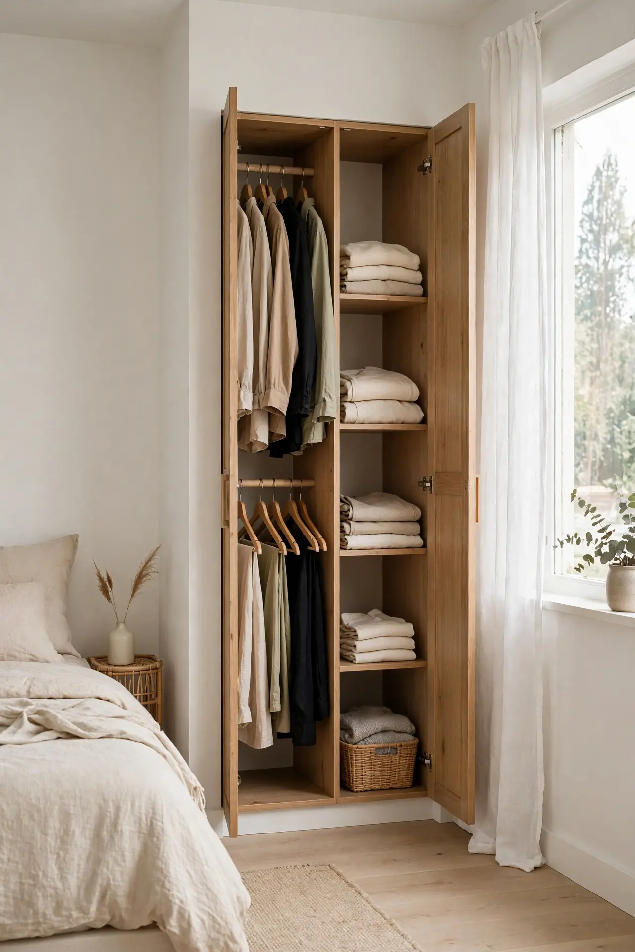 Corner Wardrobe Tower