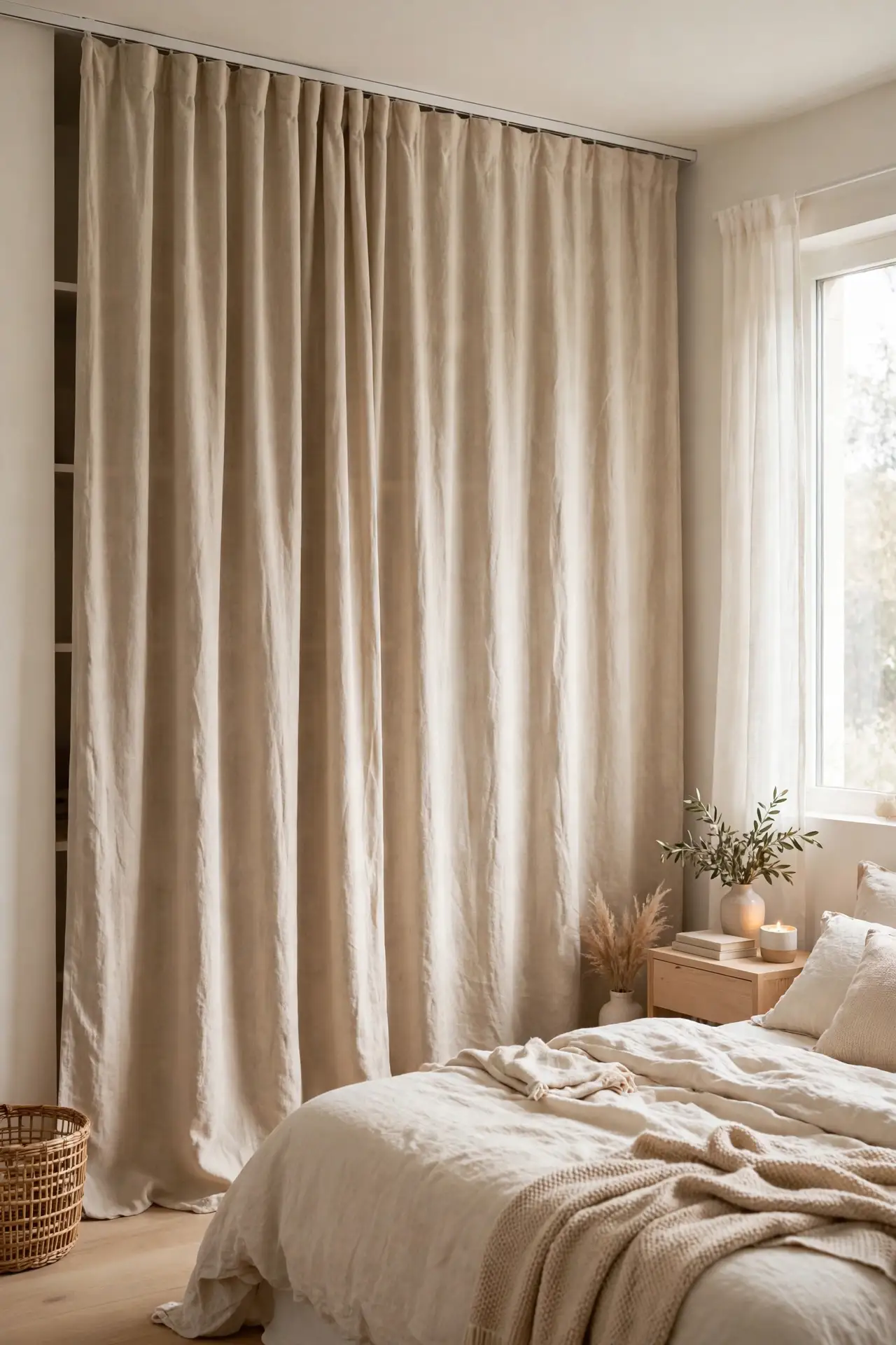Curtain Closet Cover