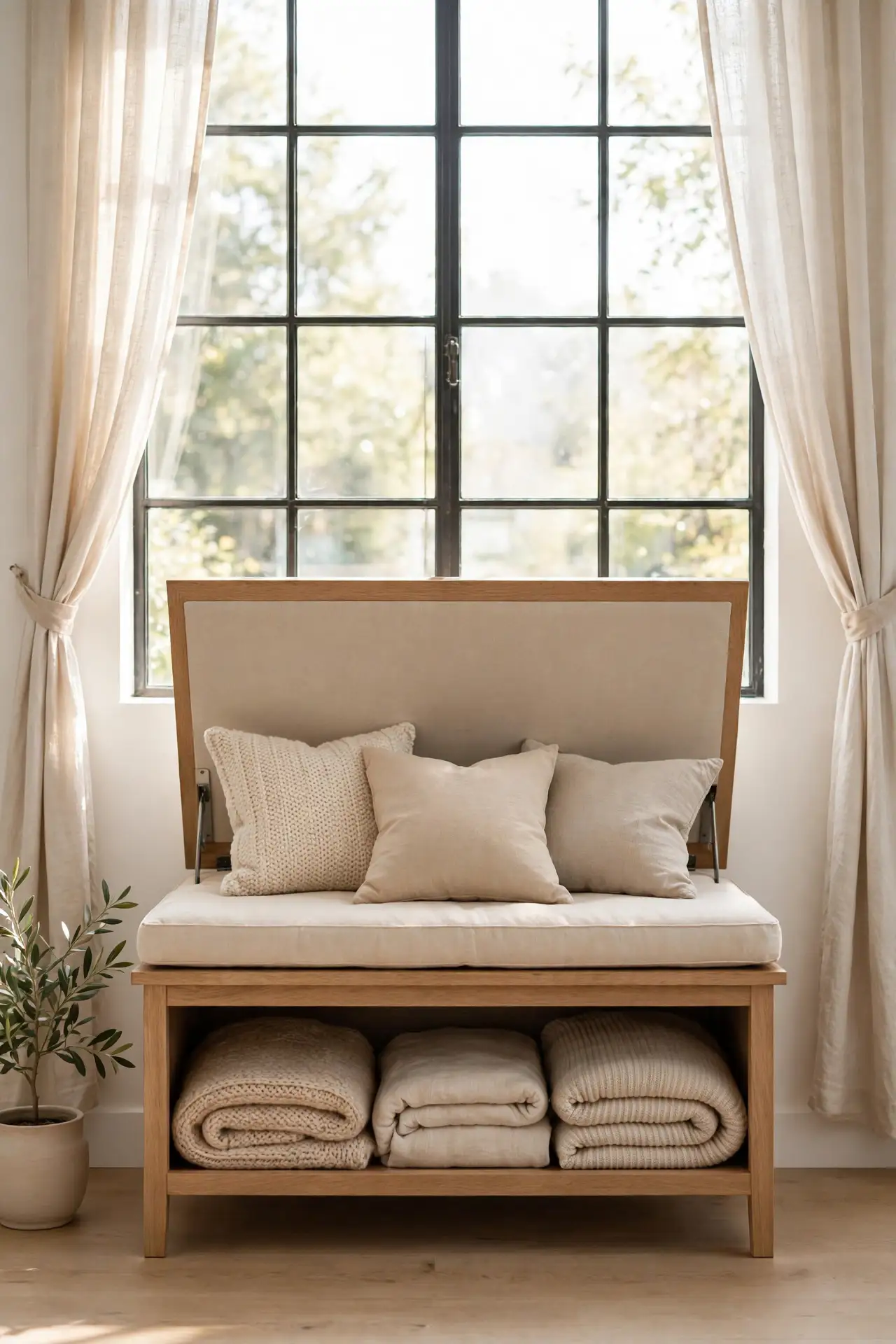 Under Window Bench
