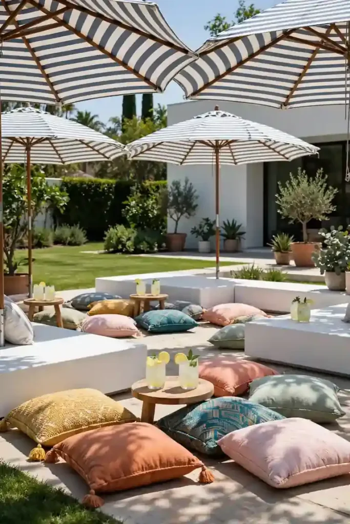 Beach Umbrella Seating