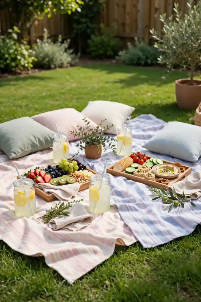 Pastel Picnic Blankets