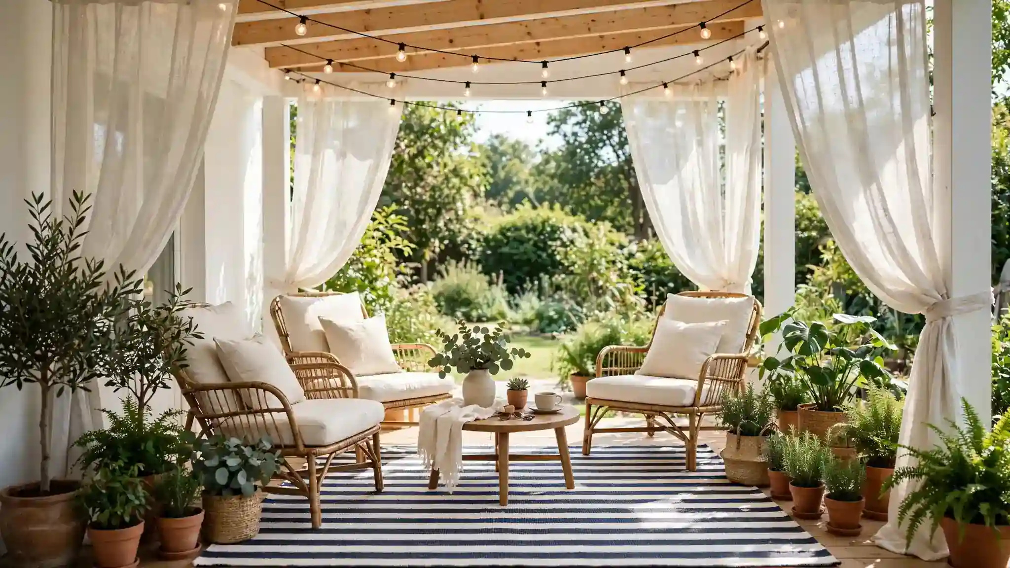 summer back porch decor ideas