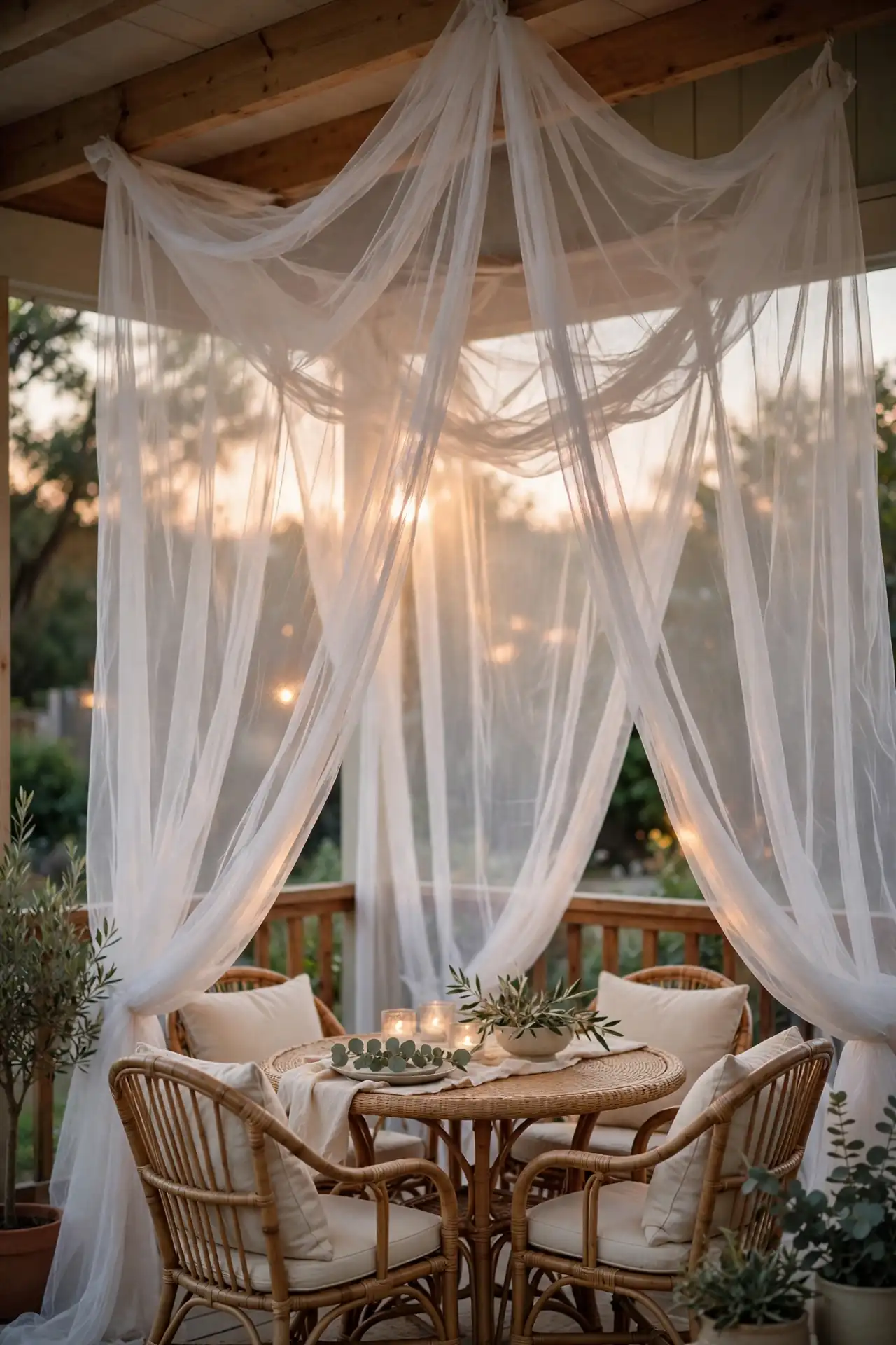 Mosquito Net Drapery