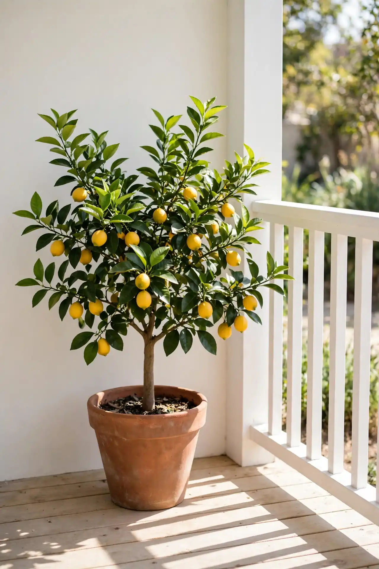 Potted Lemon Tree