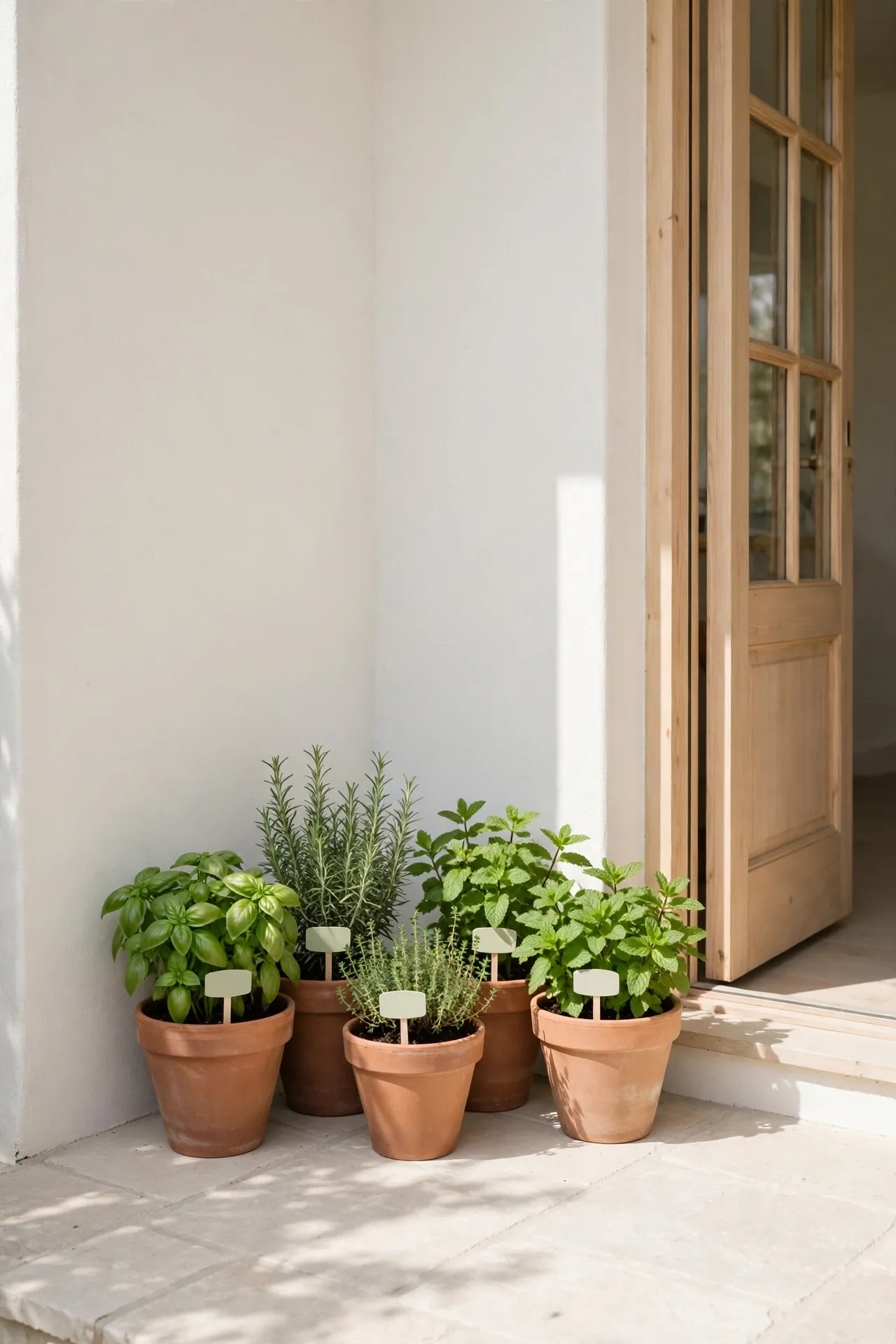 Terracotta Herb Corner