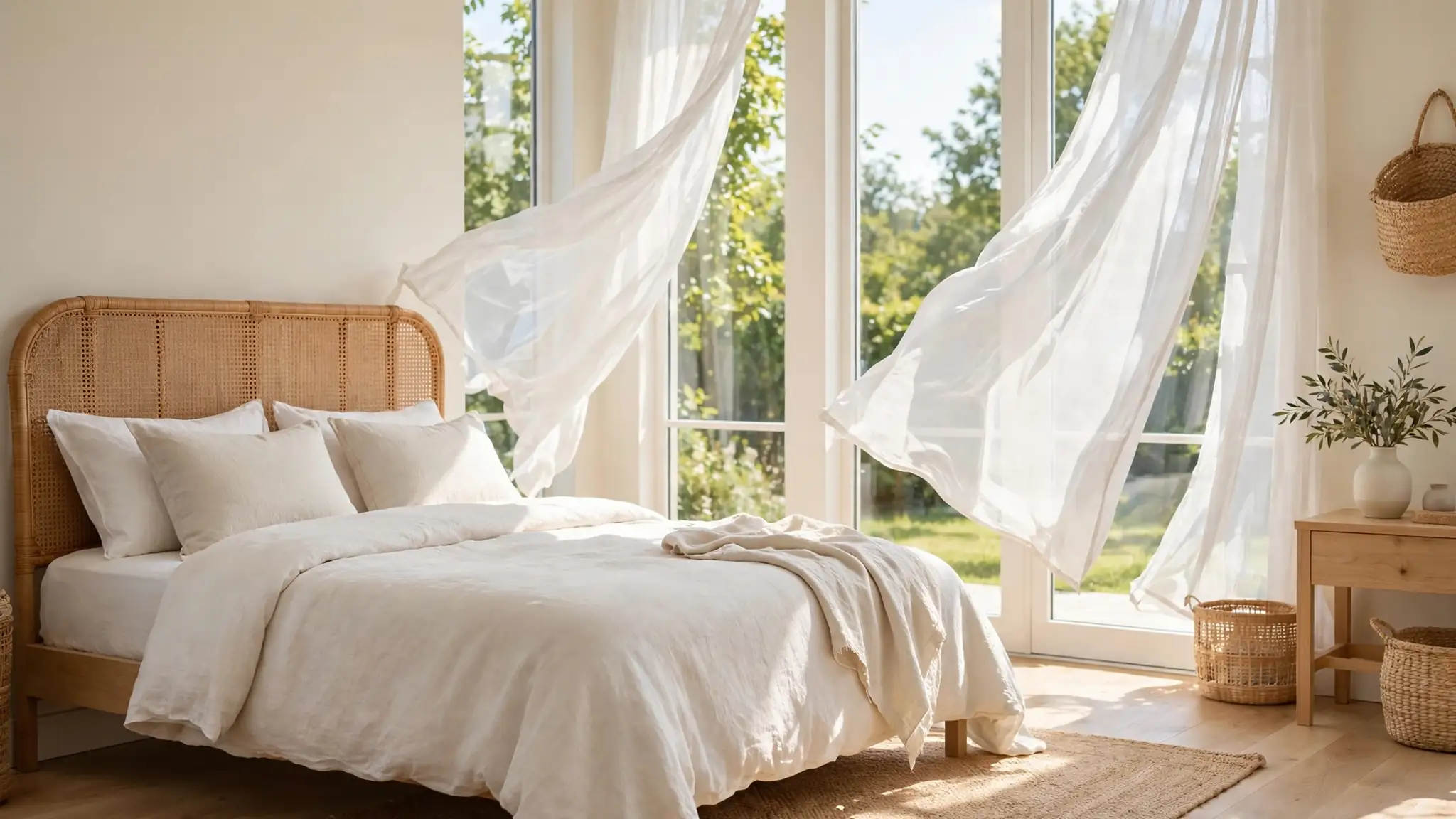 summer bedroom decor ideas