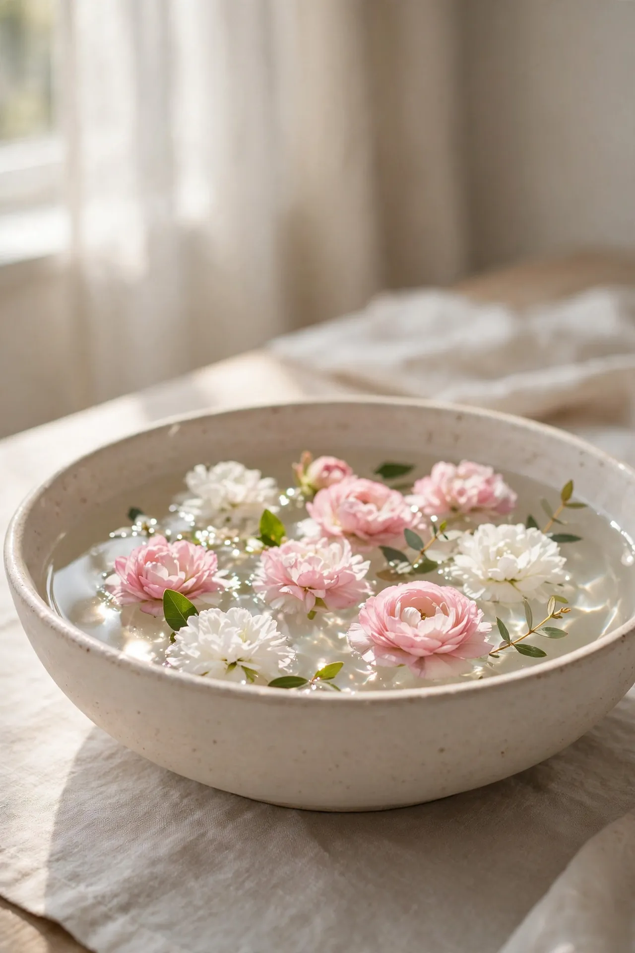 Floating Flower Bowls