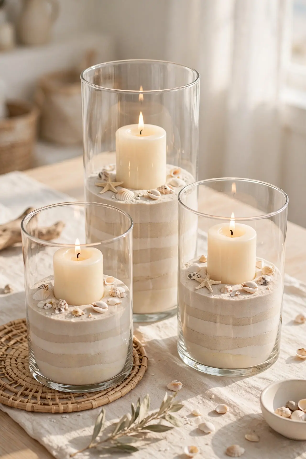 Sand Candle Holders