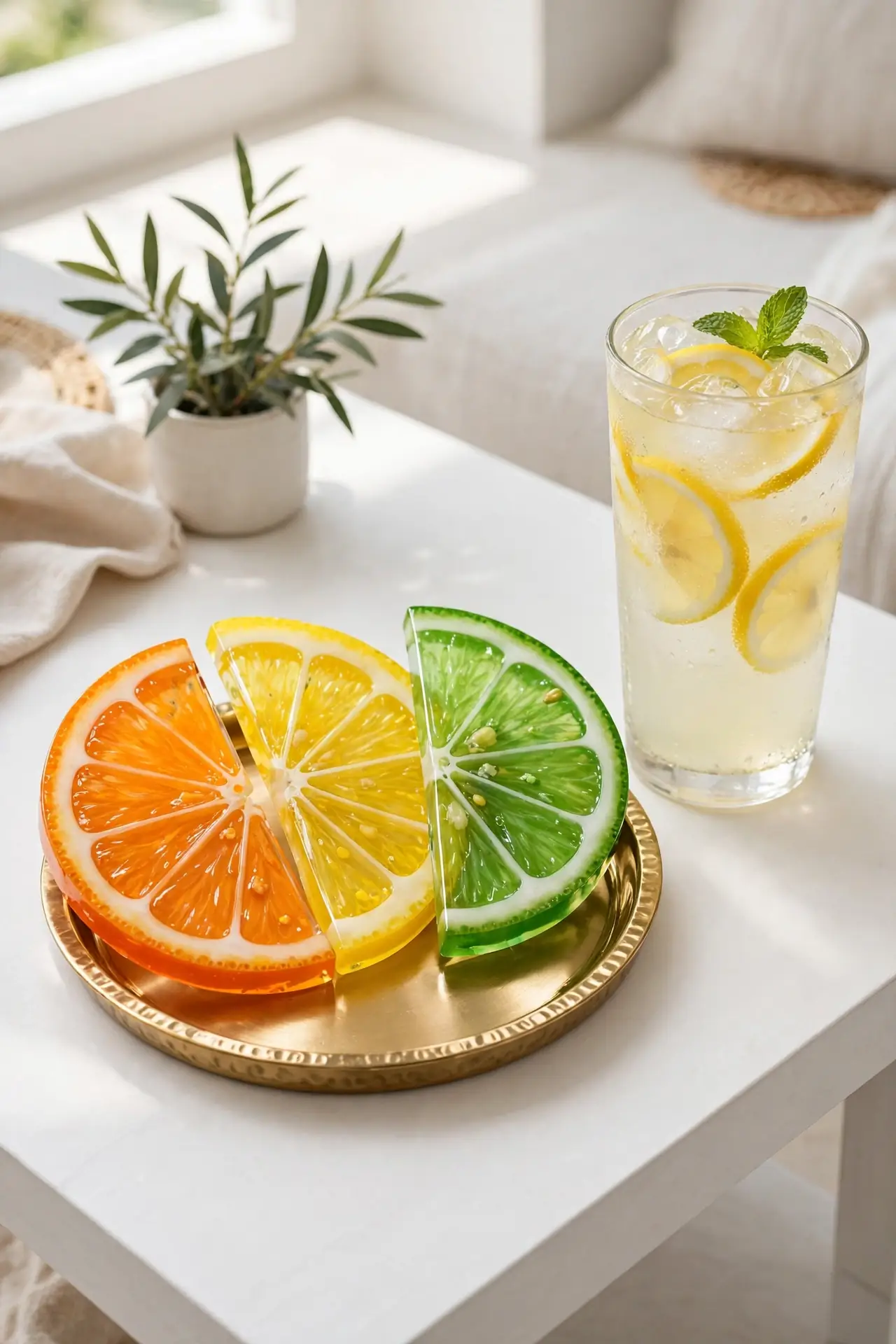 Citrus Slice Coasters