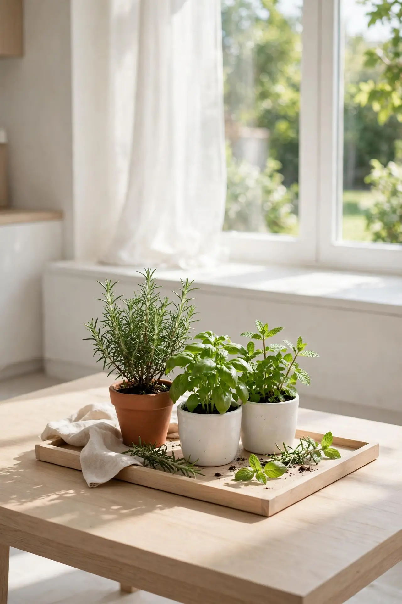 Fresh Herb Pots