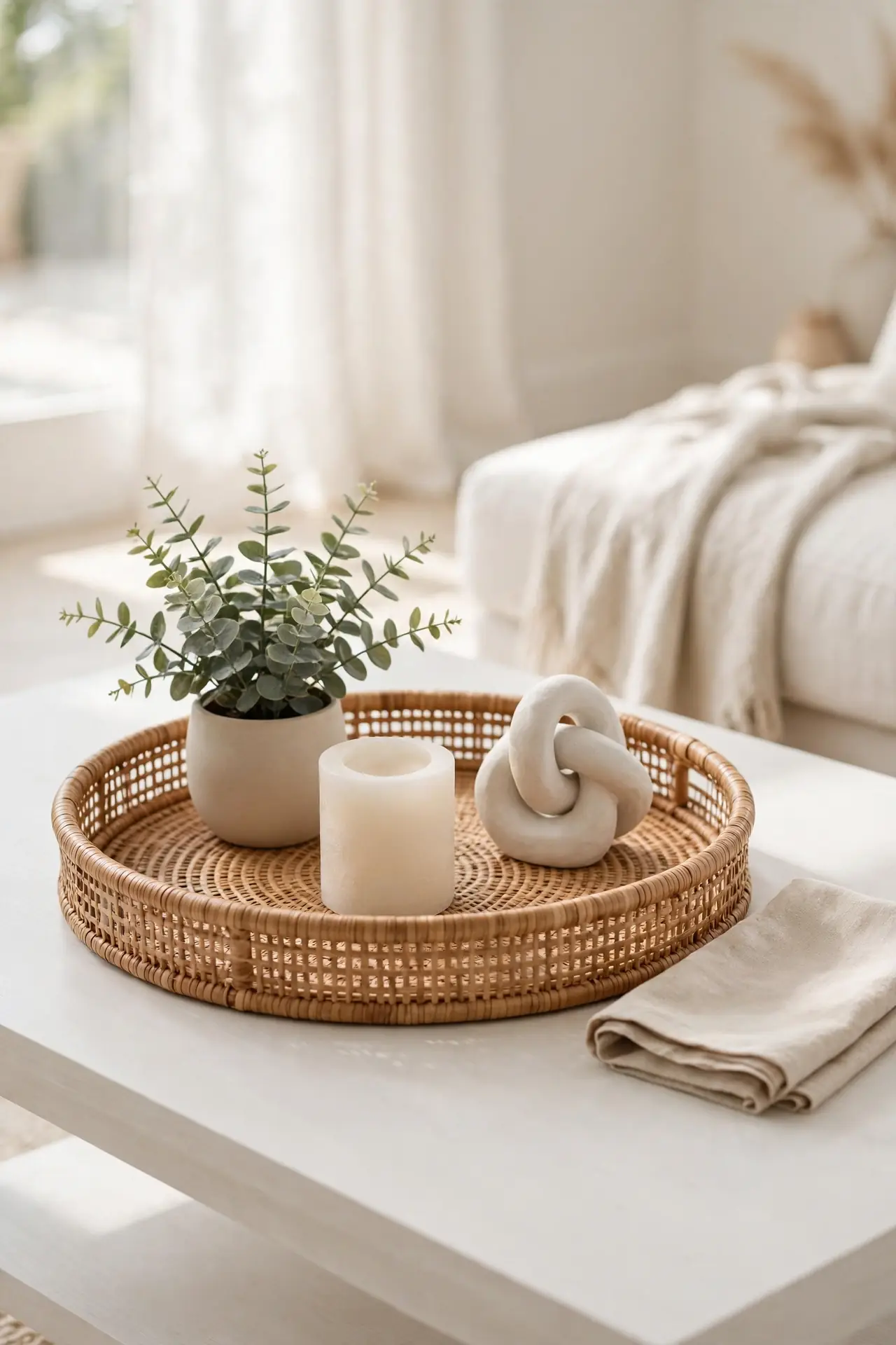 Rattan Tray Base