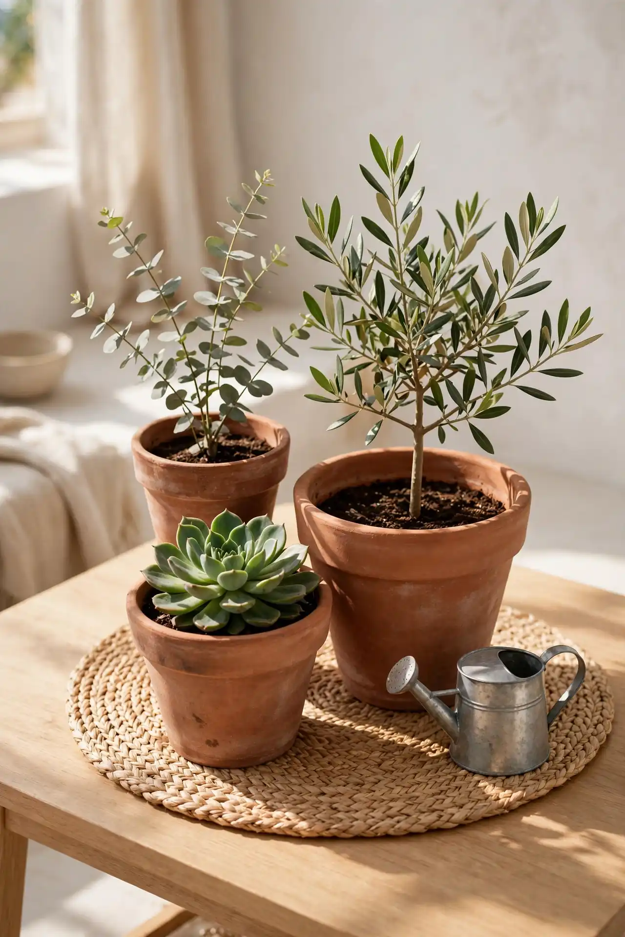 Terracotta Planter Trio