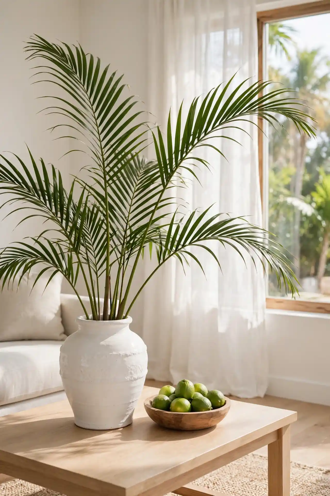 Tropical Palm Stems