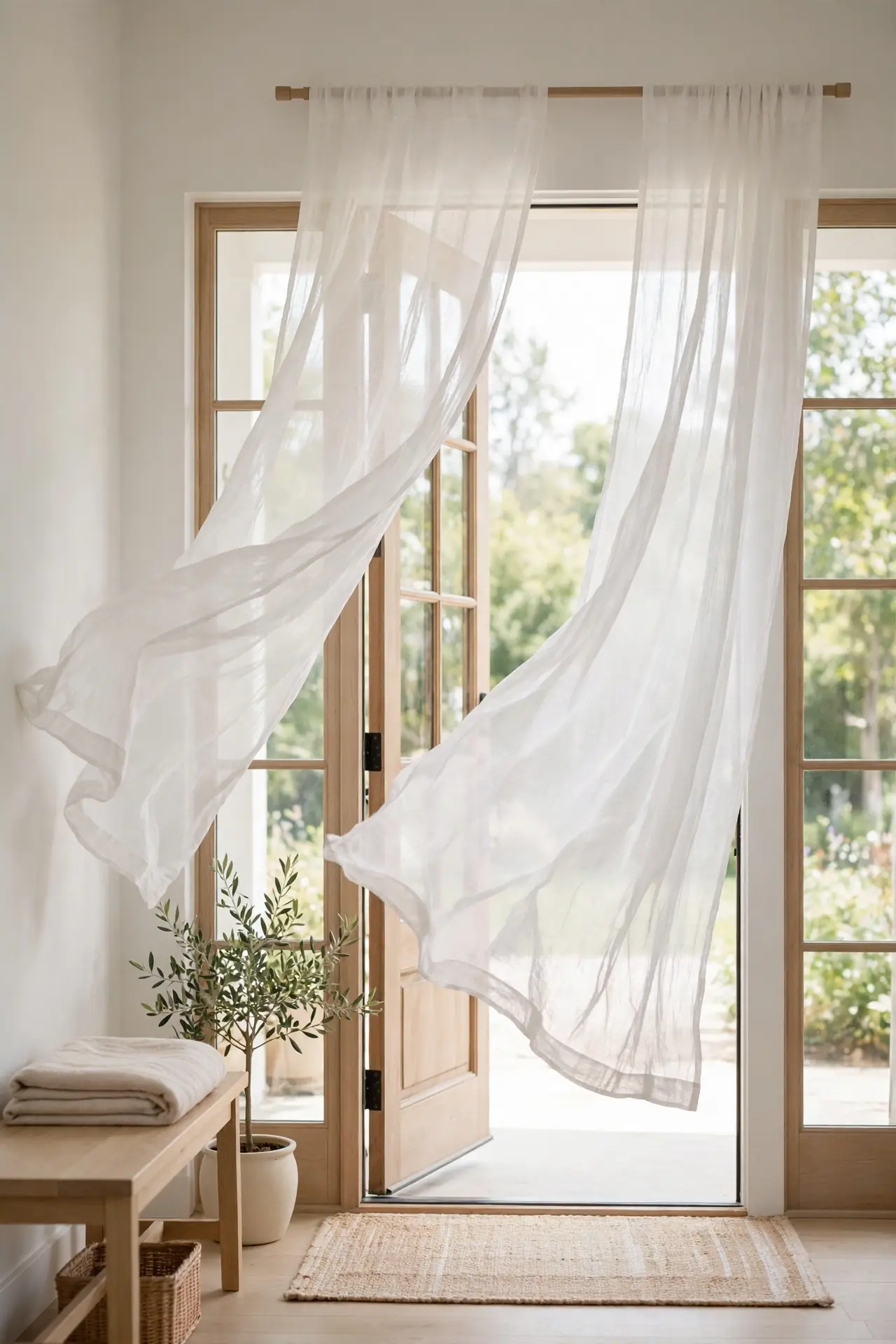 Breezy Sheer Curtains