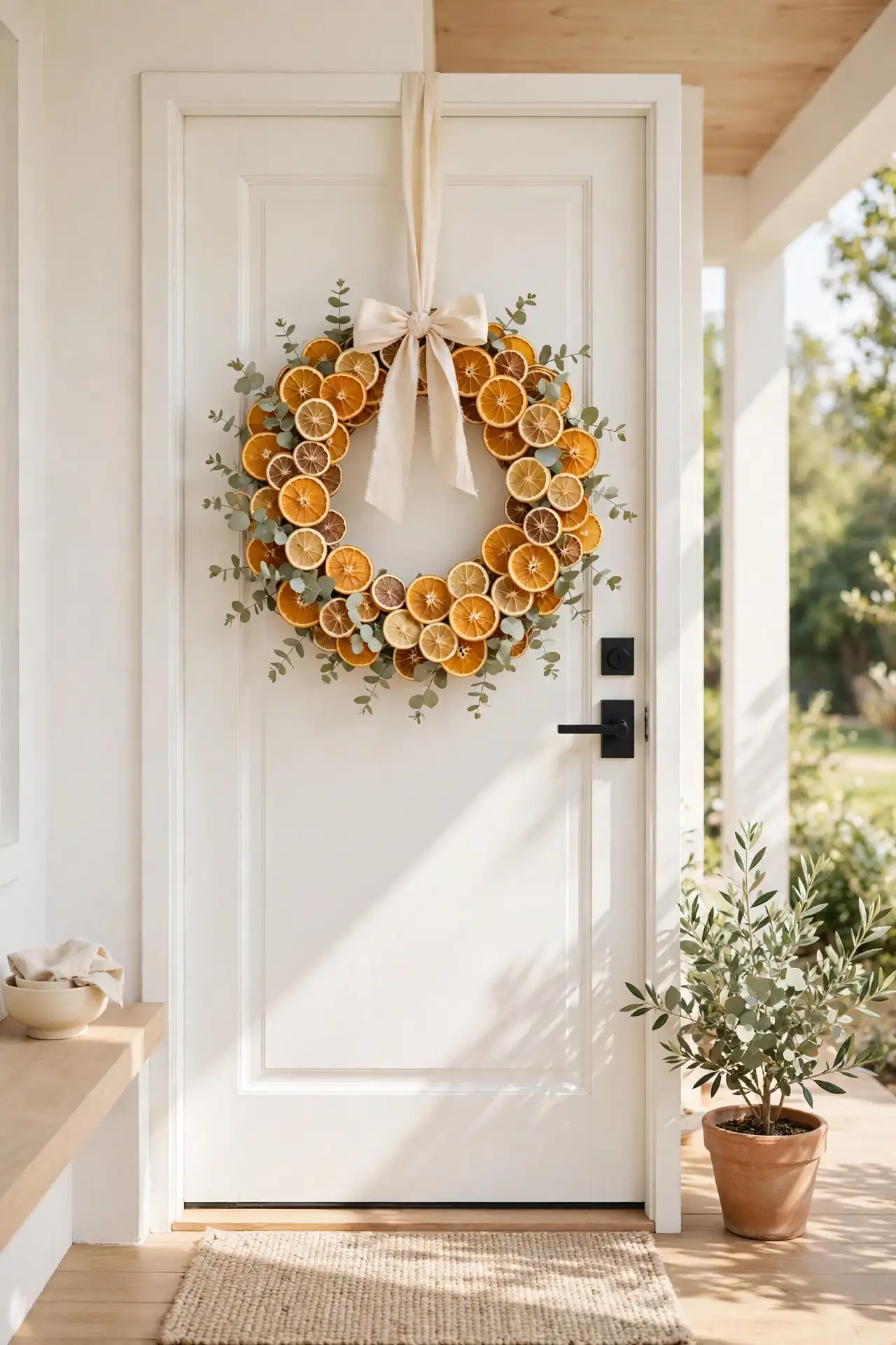 Citrus Wreath Charm
