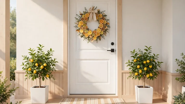 summer front door decor ideas