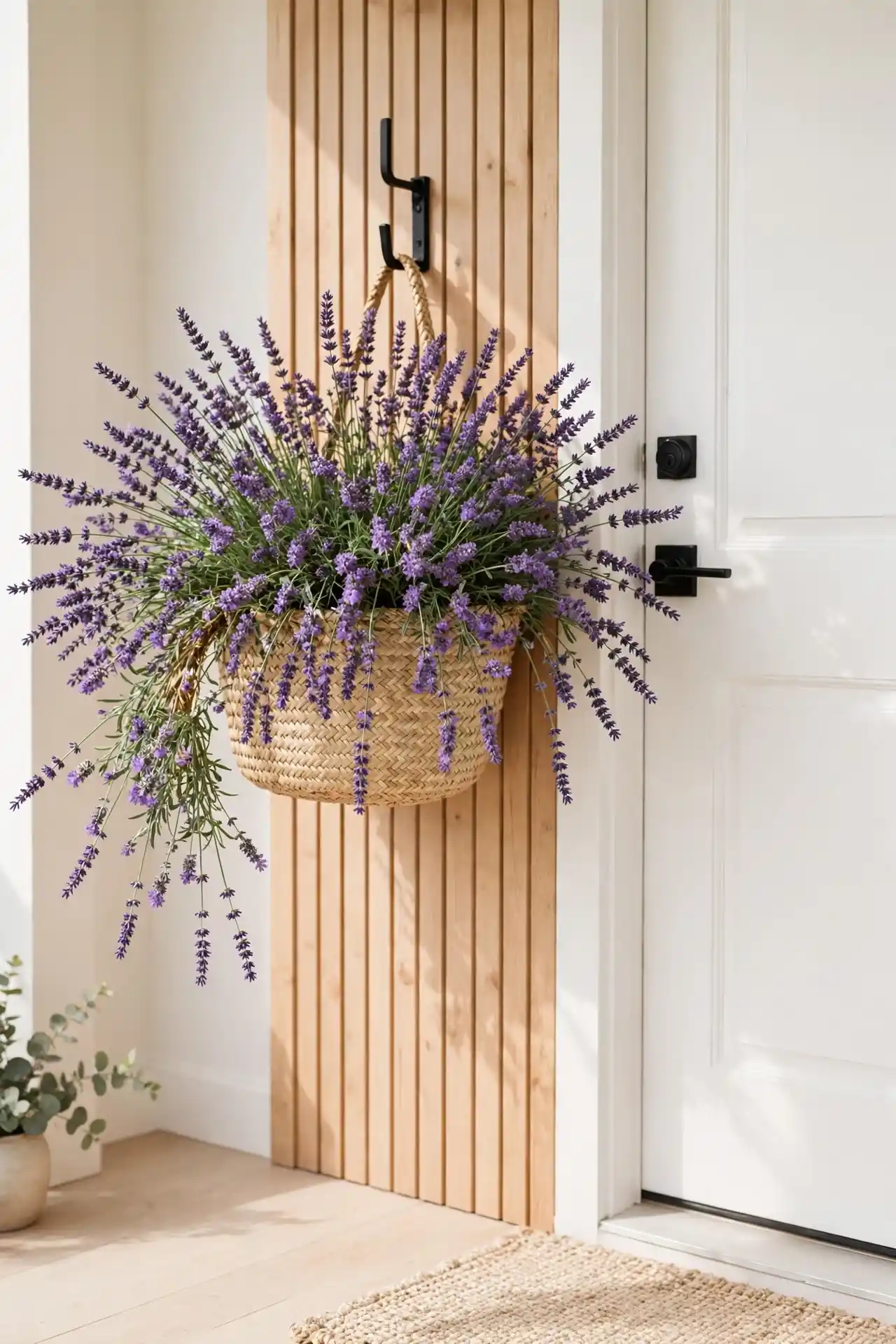 Lavender Basket Welcome