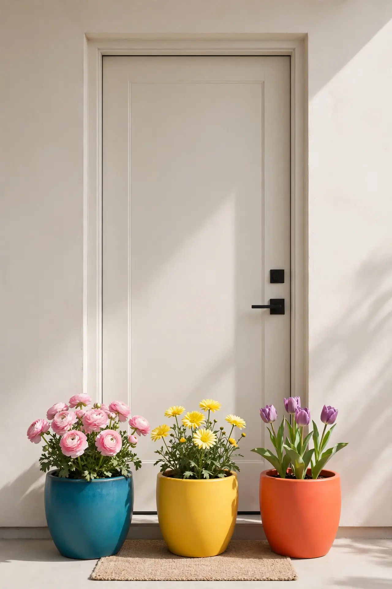 Colorful Planter Trio