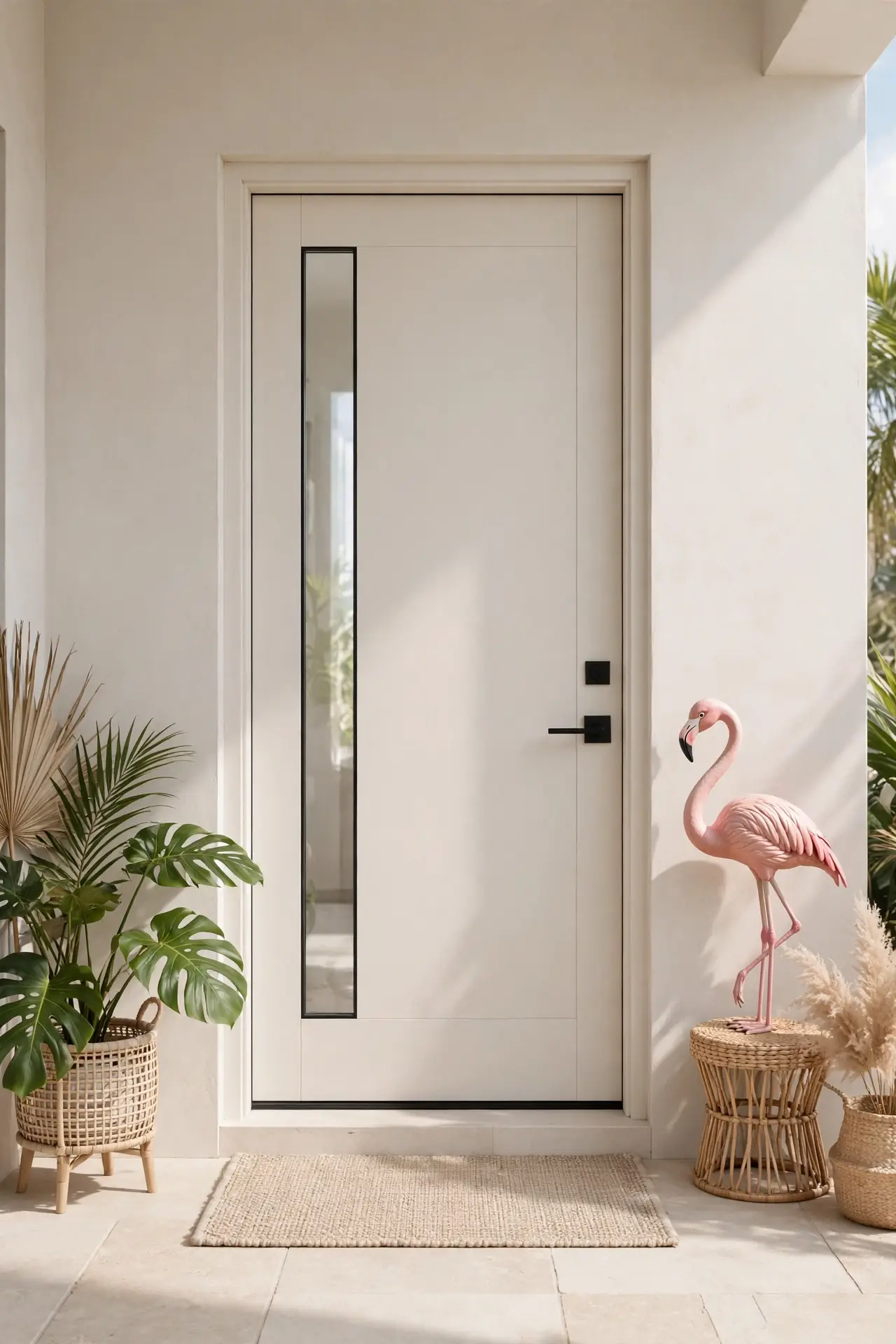 Flamingo Door Accent