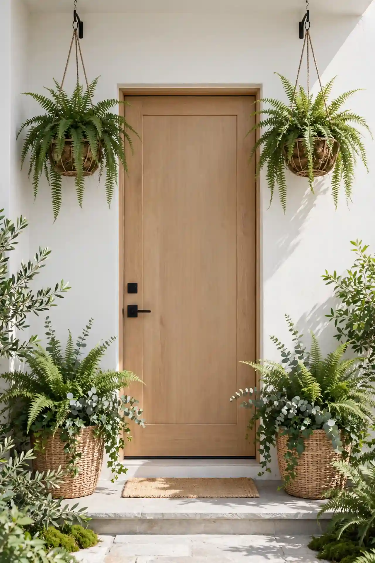 Hanging Fern Baskets