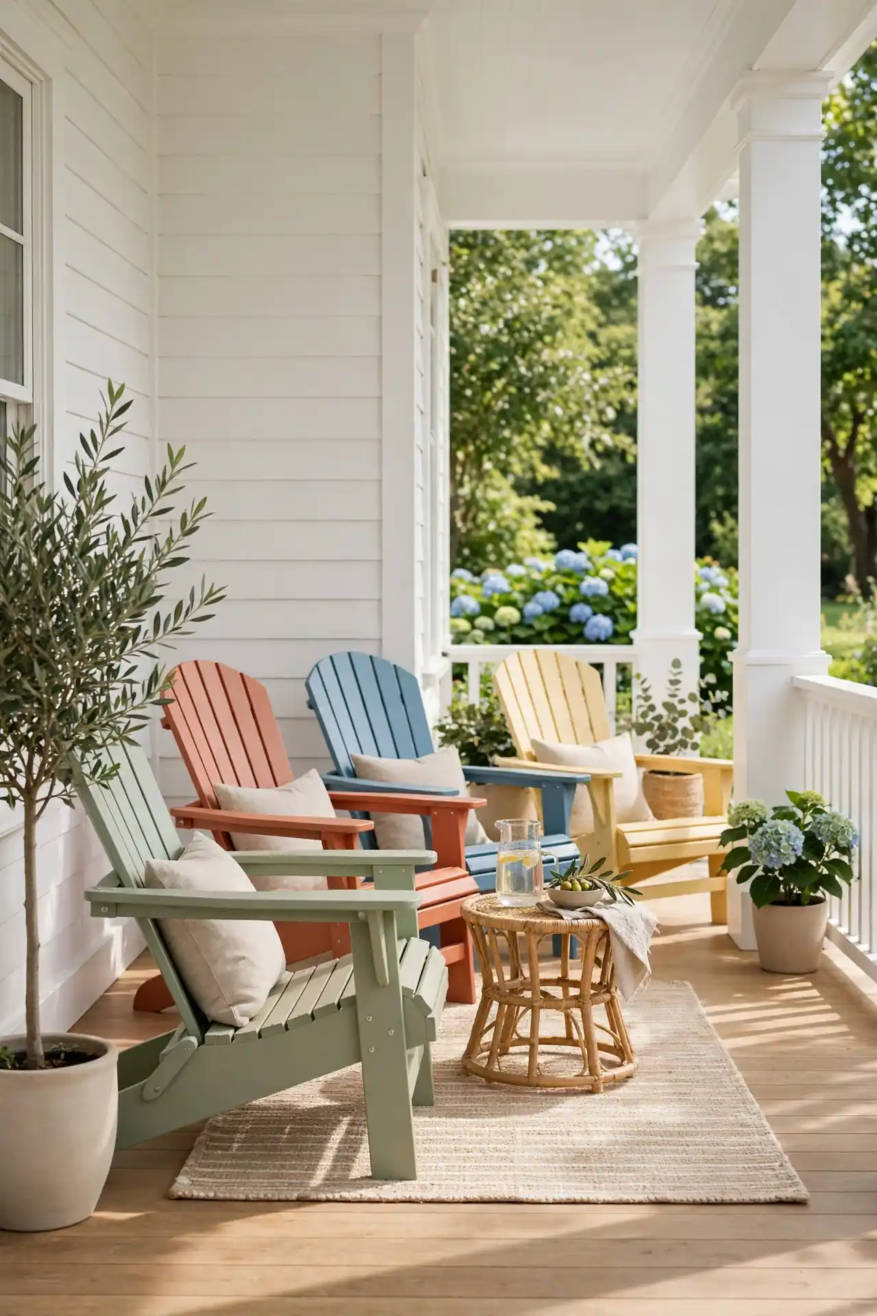Colorful Adirondack Chairs
