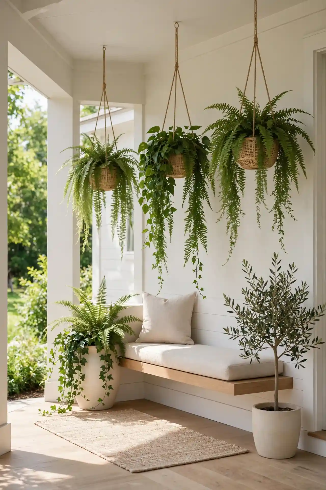 Hanging Fern Baskets
