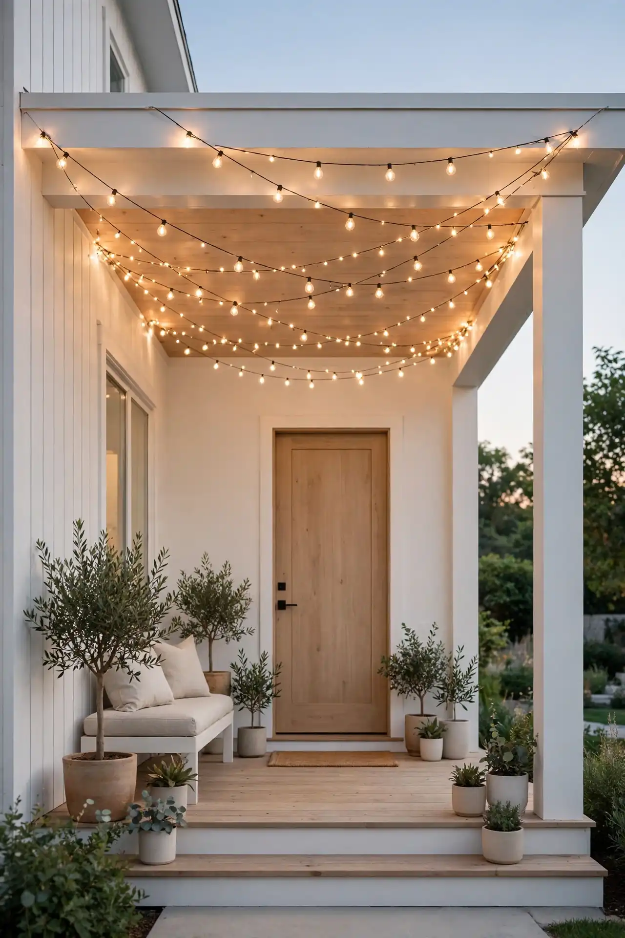 String Light Canopy