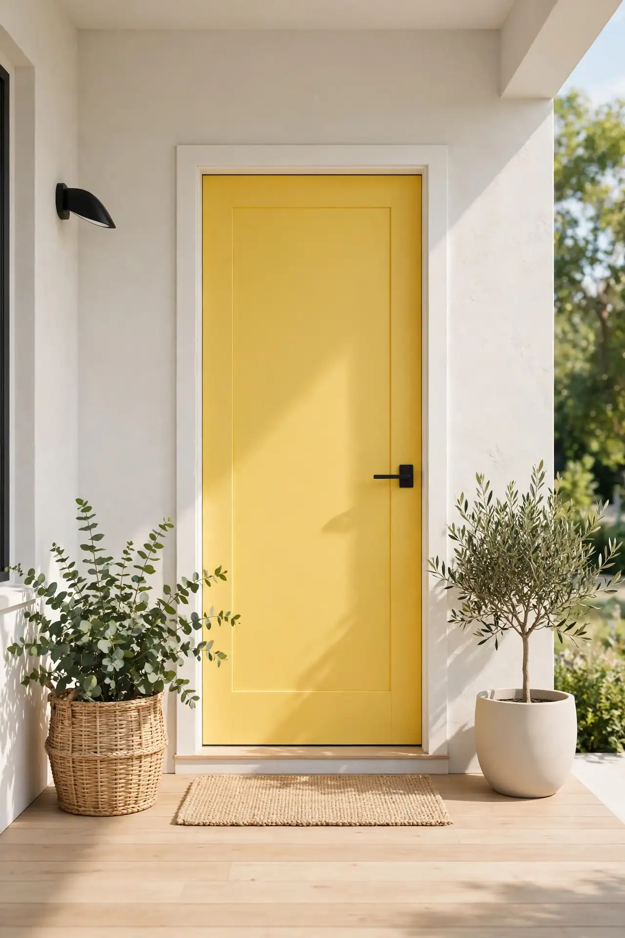 Sunny Yellow Door
