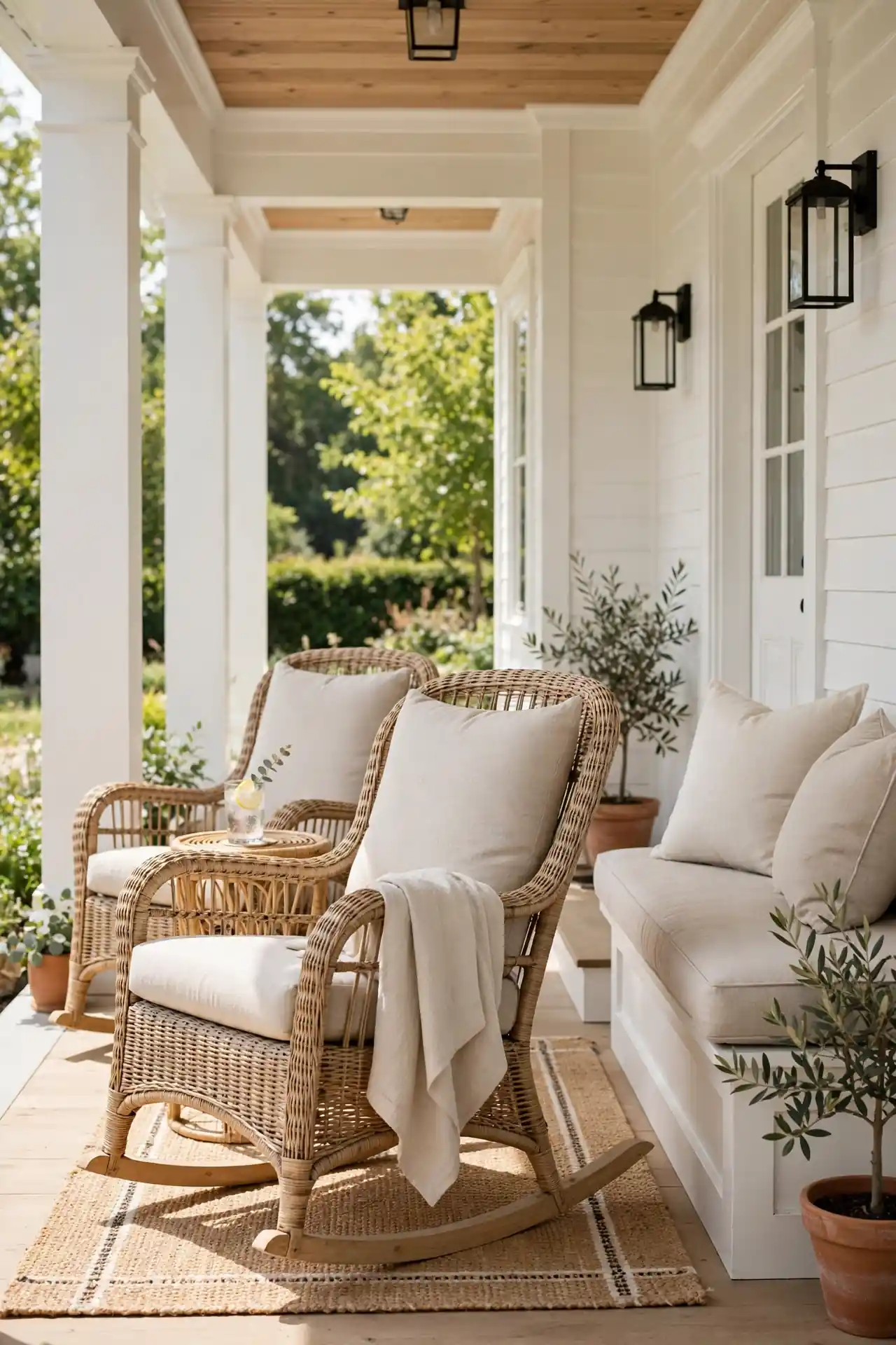 Wicker Rocking Chairs