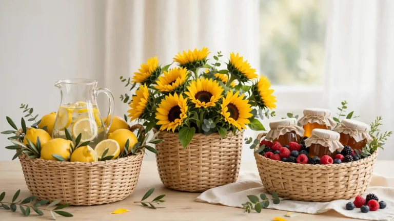 summer gift basket ideas