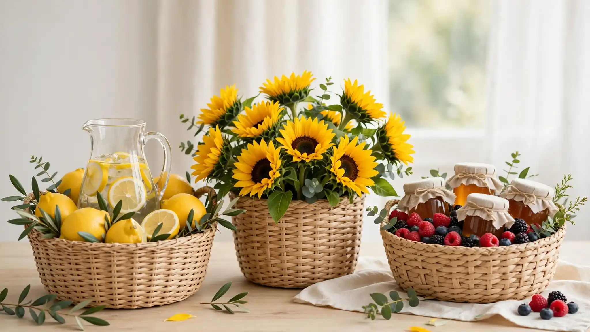 summer gift basket ideas