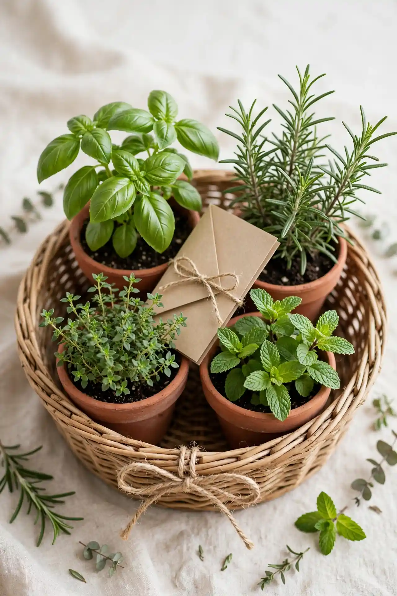 Garden Herb Basket